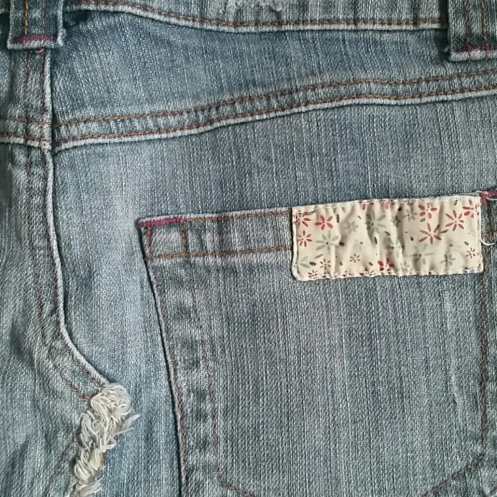 mini denim skirt - Picture 4 of 6